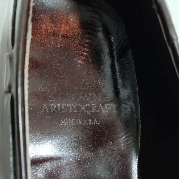 Johnston & Murphy Crown Aristocraft  Brown 14538 Tassel Loafer Mens 12 main image 4